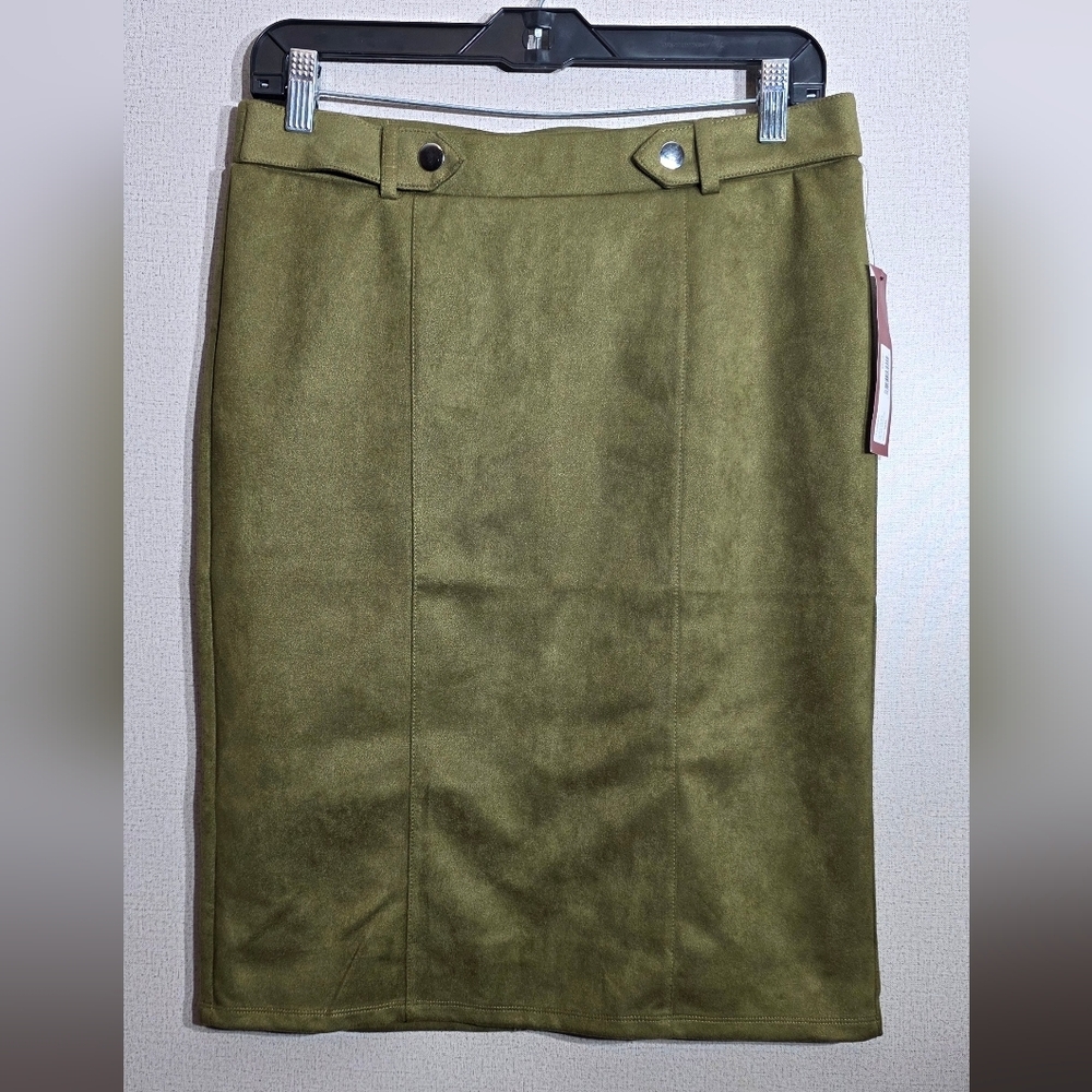 Olive Green Women's Skirt